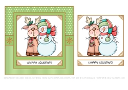 Cute Holiday Topper - Two