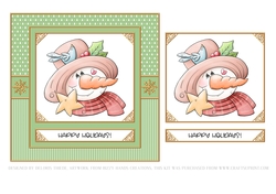 Cute Holiday Topper - Four