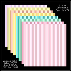 Paper Pack 15 - Sherbert Color Palette