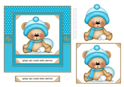 Cute Teddy Topper