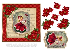 Caroling Cutie Holiday Topper