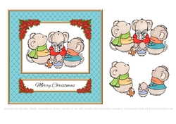 Caroling Cuties (Blue)