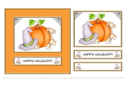 Cute Critters Halloween Topper #1