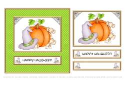 Cute Critters Halloween Topper #2
