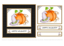 Cute Critters Halloween Topper #3