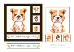 Doggone Great Birthday (Card Four)