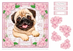Cute Puppy Birthday Topper #2