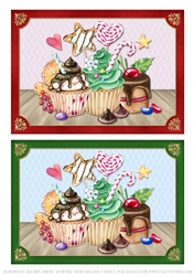 Sweet Treats For The Holidays - 2 Toppers