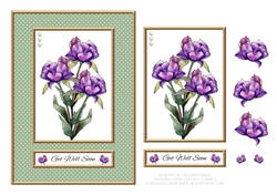 Get Well Soon - Lovely Peonies - Green