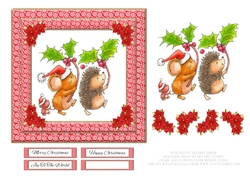 Cute Critters Holiday Topper