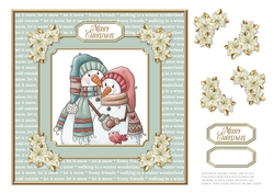Holiday Hugs - Blue Green