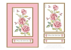 Lovely Roses Get Well Topper - Pink
