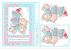 Cute Critters Birthday Topper