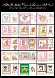 15 Kids Birthday Toppers Bumper Kit #2