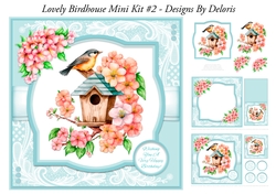 Lovely Birdhouse Mini Kit - Two