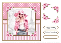cup1329306_74027 - Lovely Paris Scene Birthday Topper