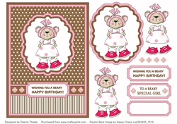 Sassy Cheryl - BEARY Happy Birthday