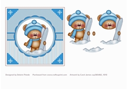 Darling Teddy Topper