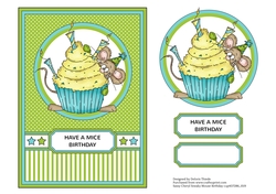 Sassy Cheryl - Sneaky Mouse - Have a mice birthday