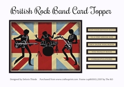 Teenage Boy  Card - British Rock Band 
