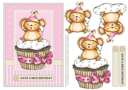 Have A Mice Birthday Topper + Decoupage Layers