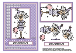 Stella - Im not saying 50 is old - Purple/Pink