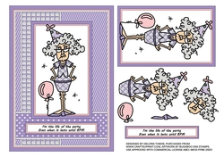 Stella - Im the life of the party (Purple/Pink)