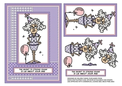 Stella - The secret to staying young (Purple/Pink)