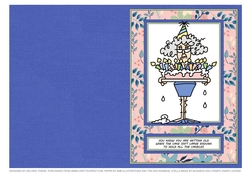 Stella - Print Cut And Fold Quick Card