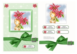 Merry Chrismouse Step by Step Topper