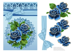 Lovely Blue Roses