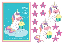 Cute Little Unicorn - Have A Magical Birthday