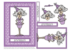 Stella - Im not saying 60 is old (Purple)