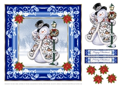 Cute Snowman Topper