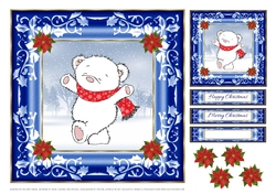 Cute Teddy Topper Plus Gift Tag