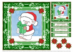 Have A Beary Merry Christmas (White)