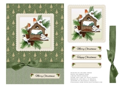 Winter Birdhouse Topper