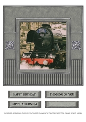 Vintage Steam Train Topper