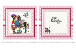 Smooches - Valentine Topper Plus Insert