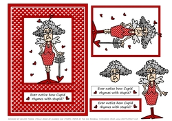 Funny Stella Valentine Topper