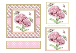 Lovely flowers and butterfly topper 2