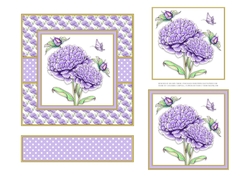 Lovely flowers and butterfly topper 3