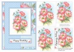 Lovely Rob Pohl Watercolor Poppies 