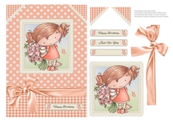 Wendys Bouquet Birthday Topper