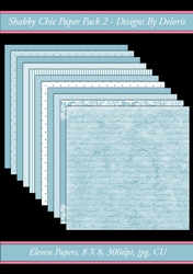 Shabby Chic Paper Pack 2