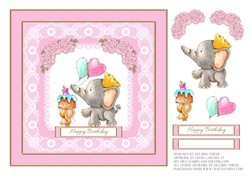 Ellies Parade Birthday Topper