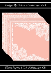 Peach Paper Pack