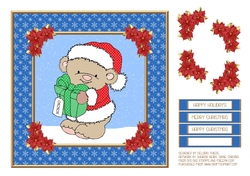 Cute Little Santa Bear