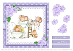 Teatime Card 2 - Just For You With Love