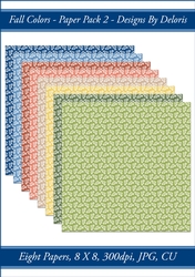 Paper Pack 2 (Fall Colors Palette)